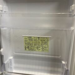 どりーむ荒田店　No１０５７８　冷蔵庫　シャープ　１３７L　２ドア　２０１９年製　中古　美品 どりーむ荒田店 No10578 冷蔵庫 シャープ 137L 2ドア