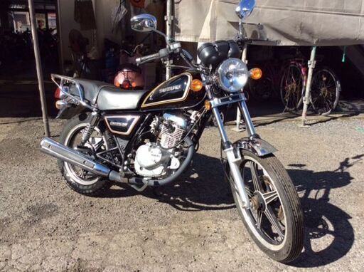NO.4088　ＧＮ１２５－２Ｆ　空冷４サイクル単気筒エンジン　ブラック　☆彡