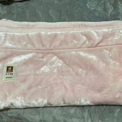 【ネット決済】京都西川　毛布　ダブル　ピンク　２枚