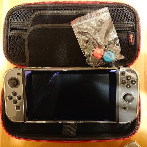 美品】ニンテンドー Switch 本体 3年延長保証 ケース付