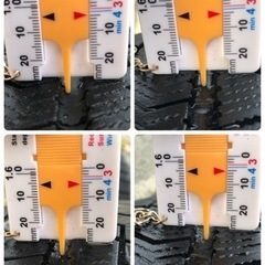 【お引取り完了】★岩手発★205/65R15ブリザックVRX ホイールセット　ヴォクシーノア　ミニバンなど