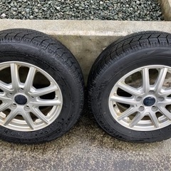 【お引取り完了】★岩手発★205/65R15ブリザックVRX ホイールセット　ヴォクシーノア　ミニバンなど