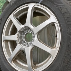 中古スタッドレスタイヤ4本組　225／65R 17-STELLA McCARTNEY デニムジャケット 48(L位) 【古着】【中古】