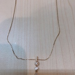 交渉中】star jewelry イエローゴールド ネックレス