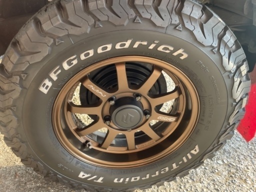 ジムニー　RAYS BF Good rich タイヤ　ホイール　セット販売
