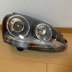 【ネット決済・配送可】VWゴルフ5 GTIヘッドライト左右
