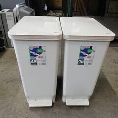 【112202】ゴミ箱　ダストボックス　45L　2個セット　ペダ...
