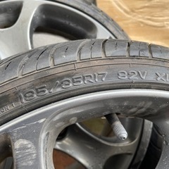 185/35R17 マツダ プレマシー 純正ホイール