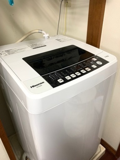 【洗濯機】Hisense 2018年式