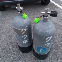 1つSCUBAPRO 10L スキューバダイビングタンク スチール100亜鉛