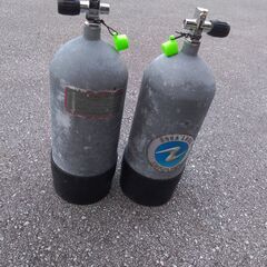 1つSCUBAPRO 10L スキューバダイビングタンク スチール100亜鉛