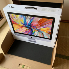 【ネット決済】iMac 27インチ　空箱(箱のみ)