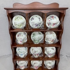 ロイヤルアルバート フラワーオブザマンス カップ＆ソーサー 全１２種 コンプリートセット