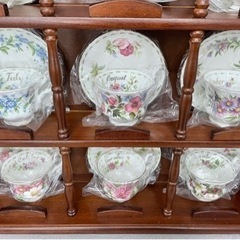 ロイヤルアルバート フラワーオブザマンス カップ＆ソーサー 全１２種 コンプリートセット