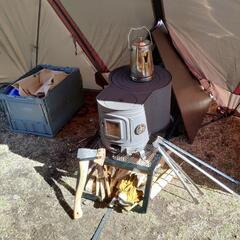 キャンプ用 薪ストーブ・幕よけセット