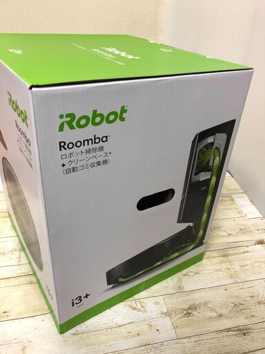 [新品]未開封　自動掃除機 iRobot/アイロボット Roomba/ルンバ i3+ i3550 ロボット掃除機 掃除機 クリーナー クリーンベース付