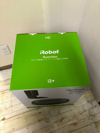 [新品]未開封　自動掃除機 iRobot/アイロボット Roomba/ルンバ i3+ i3550 ロボット掃除機 掃除機 クリーナー クリーンベース付