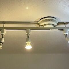 照明　シーリングライト　LEDスポットライトセット　ホワイトの画像