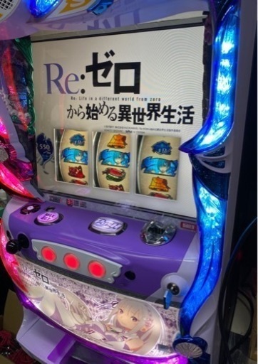 Re:ゼロから始める異世界生活 コイン不要機付 パチスロ パネル3