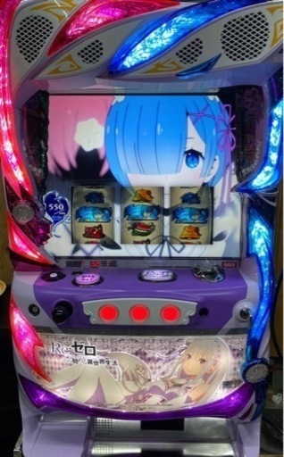 Re:ゼロから始める異世界生活　コイン不要機付　パチスロ　パネル3種類から選べます