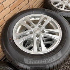 ご利用頂きましてありがとうございました！美品🌟⭐️‼️2019年製バリ溝‼️ サマータイヤ‼️YOKOHAMA ECOS 215/65R16 Aphrodite アフロディーテアルミ エクストレイル等