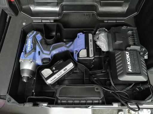 ハイコーキ インパクトドライバー 14.4v 使用頻度少ない美品