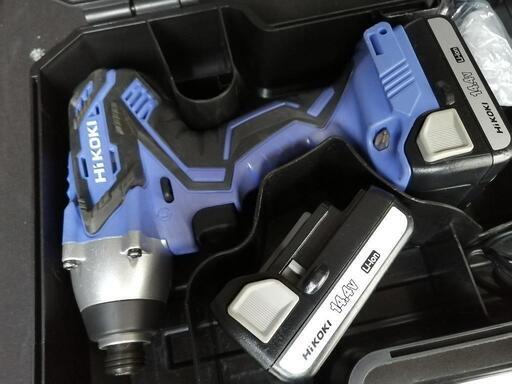 ハイコーキ インパクトドライバー 14.4v 使用頻度少ない美品 【公式通販】