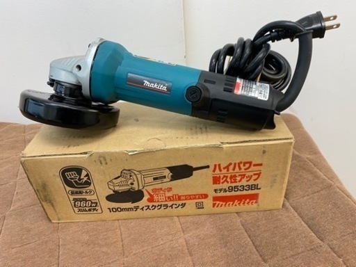 N081★マキタ製★2005年製ディスクグラインダー3ヶ月保証付き