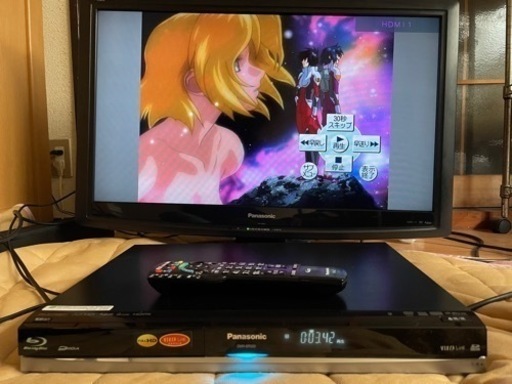 (決まりました)パナソニック 32V型 ハイビジョン液晶テレビ VIERA TH-L32C2＋ パナソニック　ブルーレイ/HDD/DVDデジタルハイビジョンレコーダー ブルーレイディーガ　DMR－BR500