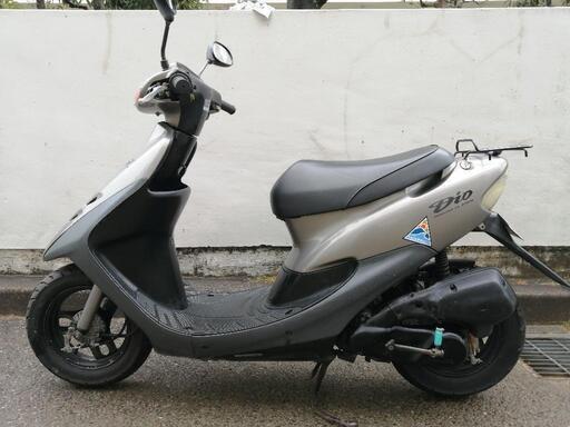 本日　明日、格安!値下げ価格　　HONDA　Dio  AF34 2スト　バッテリー新品　タイヤほぼ新品　前ライトLED　自賠責来年9月後半　格安　バイク スクーター　原付