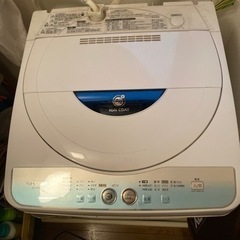 無料　シャープ　2011年製　洗濯機　