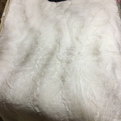 毛布生地　冬用敷きパット　シングルサイズ