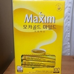 韓国粉末カフェモカ100袋入　Maxim Mocha Gold ...