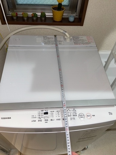 TOSHIBA  洗濯機　AW-10M7 10kg