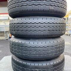 本日値下げ！ハイエース純正オプションホイール&タイヤ4本セット◇