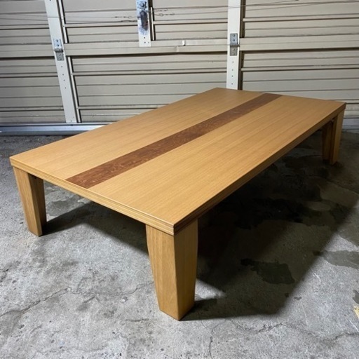 座卓　テーブル　香川漆　折りたたみ式天板の形状角型