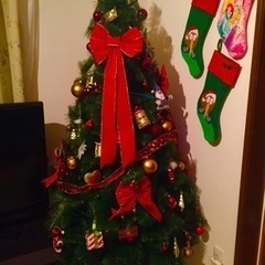 中古クリスマスツリー(オーナメントなし)180cm 