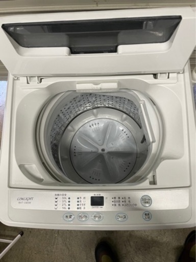 965　★分解清掃済み★　LIMLIGHT　2016年　4.5kg　洗濯機　RHT-045W