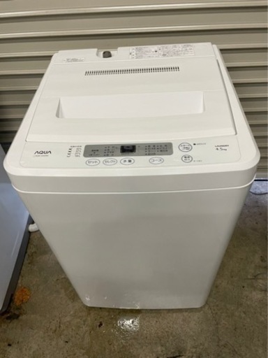 966 ☆分解清掃済み☆ AQUA 2014年 4.5kg洗濯機 AQW-S452 966 ☆分解清掃済み☆ AQUA 2014年 4.5kg洗濯機 AQW-S452