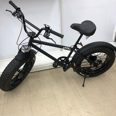 春セール【ファットバイク】BRONX 20インチ ファットバイク BRONX 20インチ カスタム BLACK 新品 バナナシート