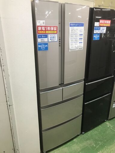 MITSUBISHI(ミツビシ) 462L 6ドア冷蔵庫【トレファク草加店】