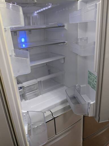 ✨大人気✨フレンチドア MITUBISHI 465L冷蔵庫 MR-E47S-PS1 三菱 ミツビシ ファミリー冷蔵庫