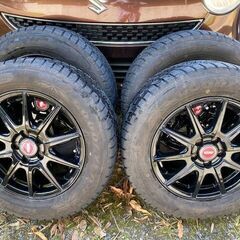 ■プリウス■スタッドレス■195/65/15■7分山■京都■