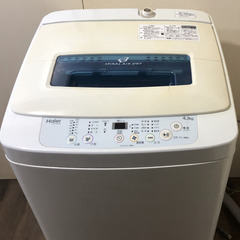 ハイアール 4.2kg 全自動洗濯機 JW-K42M