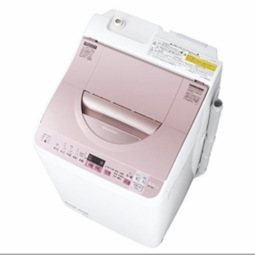 【受付終了】 Sharp 洗濯機　乾燥機付き　2017製