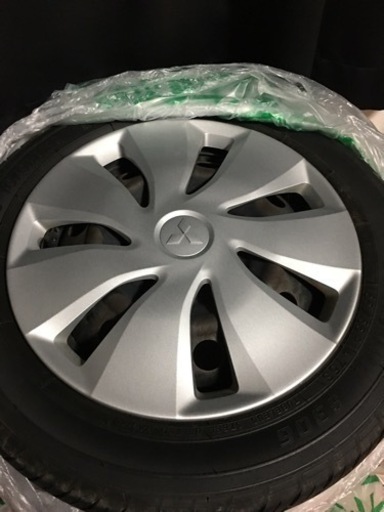 三菱純正14インチタイヤ付きホイール 軽自動車