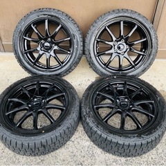 【ネット決済・配送可】【成約】 215/50R17 スタッドレス...