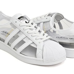 【ネット決済・配送可】adidas SUPERSTAR スケルト...