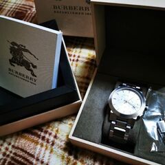 時計メンズ　BURBERRY　クロノグラフ　