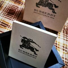 時計メンズ　BURBERRY　クロノグラフ　
